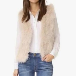 Club Monaco feather vest